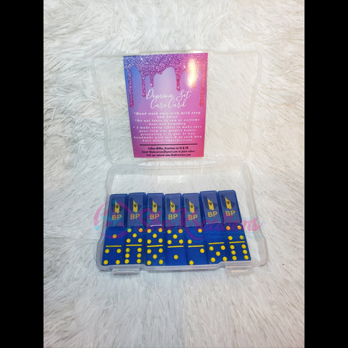 Customized Domino Set with Decals